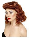 Pin-Up Peruk Brun