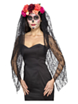 Deluxe Day Of The Dead Hårsmycke