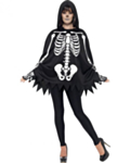Skelett Poncho
