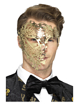 Metall Fantommask Guld