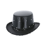 LED Tophat Svart