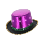 LED Mardi Gras Tophat