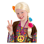 Prinsessa Hippie Barnperuk