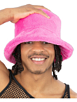 90-tal Bucket Hat Ljusrosa
