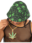90-tal Weed Bling Halsband