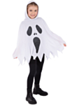 Spöke Poncho Barndräkt