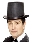 Svart Hög Hatt