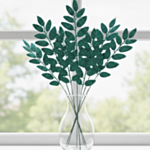 Tropiska Blad Kvistar