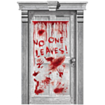 No One Leaves! Dörrdekoration
