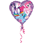 My Little Pony® Hjärta Folieballong