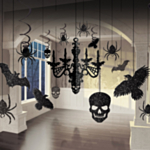 Glitter Halloween Loftsdekorationer