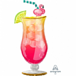Mega Folieballong Tropisk Drink