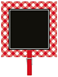 Placeringskort Med Clips Picknick Party