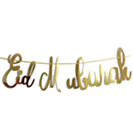 Eid Mubarak Girlang Guld
