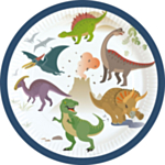 Dinosaurie Lunchtallrikar