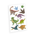 Dinosaur Falska Tatueringar