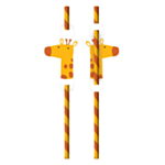 Giraff Sugrör