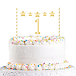 Tårtdekorationskit 1-årsdag
