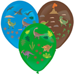 Ballonger Med Dinosaurieklistermärken