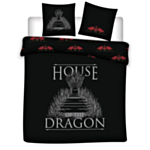 House of the Dragon® Kingsize Sängkläder Svart