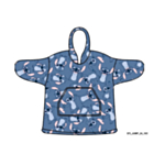Stitch® Oversized Hoodie Blå