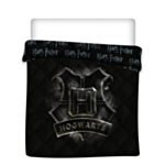 Harry Potter® Hogwarts Kingsize Påslakan Svart