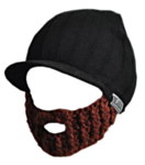 Beardo cap - brunt skägg