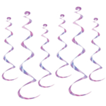 Metalliska Swirls Iriserande