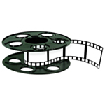 Filmrulle Bordsdekoration