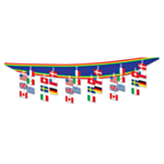 Internationell Flaggirlang