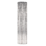 Metallisk Upphängning Pelare Silver
