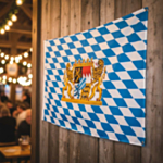 Bayern Oktoberfest Flagga