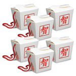 Asiatisk Take Away Låda