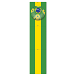 Brasilien VM Fotbollsbanner