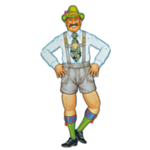 Tyrolerman Figur