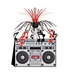 Ghettoblaster Dekoration