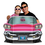 Grease Bil Foto Stand-in