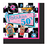 Rock 50-talsservetter