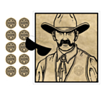 Sätt Märket På Sheriffen Spel
