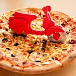 Retro Scooter Pizzaskärare
