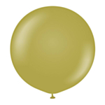 Premium Gigantiska Latexballonger Olive