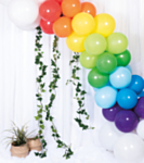 Deluxe Ballongbåge DIY Regnbåge