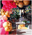 Deluxe Ballongbåge Rosa