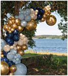 Deluxe Ballongbåge Blå