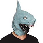 Haj Latexmask Blågrå