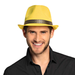 Gangster Fedora Neongul