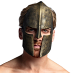 Romersk Hjälm Mask