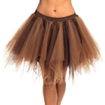 Vild Petticoat Kjol Brun