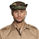 Kamouflage Militärhatt