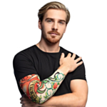 Tatueringsärm True Love